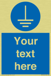 Custom Connect to Earth Sign